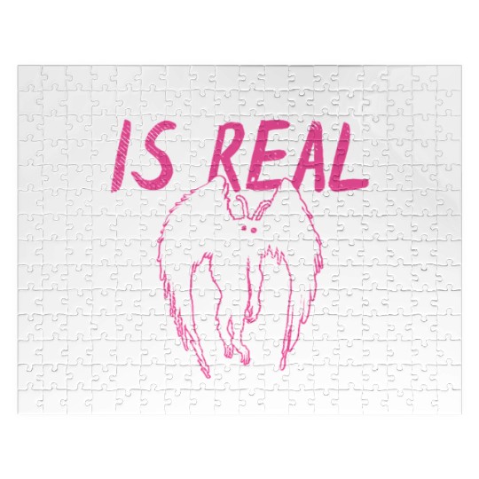 Mothman Is My Boyfriend For Cryptid Lover Jigsaw Puzzles