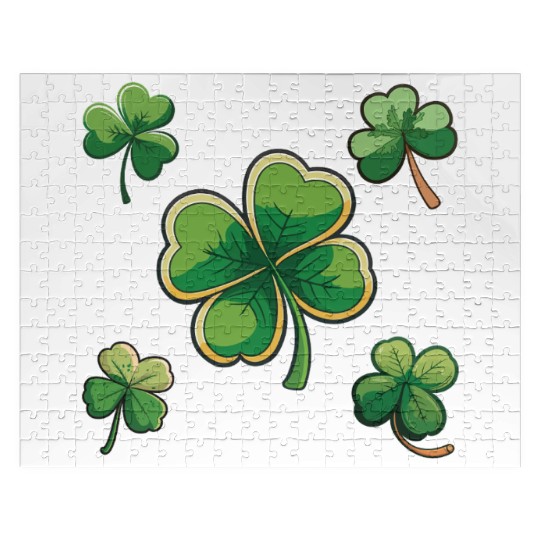 St. Patrick's Day And 4th Of July Celebration Jigsaw Puzzles