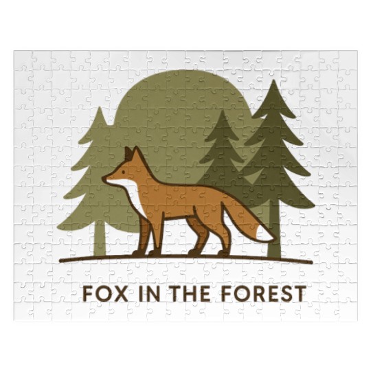 Fox in the Forest Jigsaw Puzzles