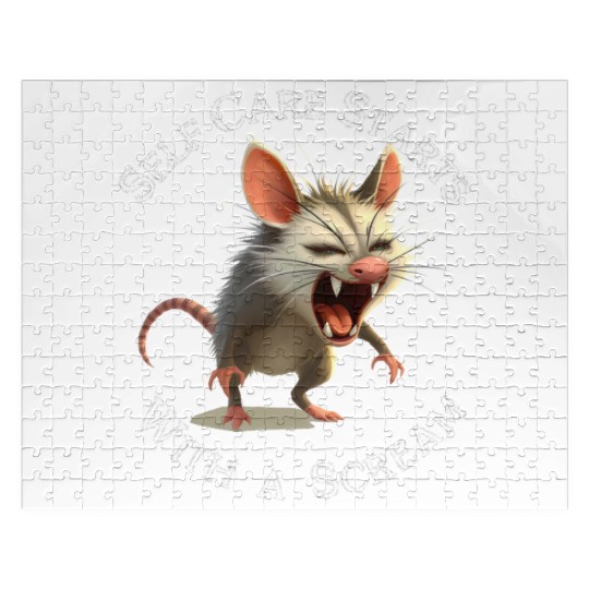 Self Care Starts with a Scream – Unhinged and Loud Jigsaw Puzzles