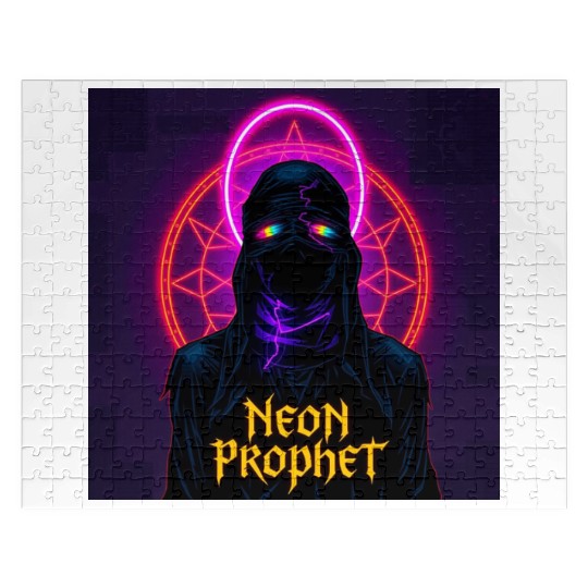 Neon Prophet Psychedelic Jigsaw Puzzles