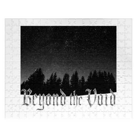 Starry Night Metal Black Jigsaw Puzzles