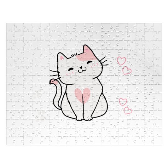 Sorry I’m Late I Saw A Cat,cat lover Jigsaw Puzzles