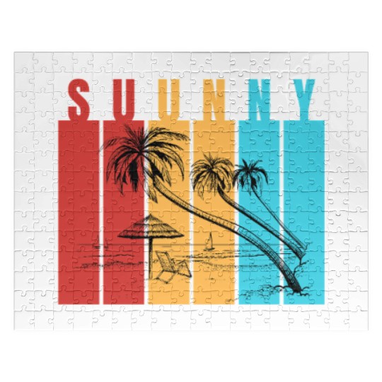 "Chase the Sun" Jigsaw Puzzles – Bright, Cheerful