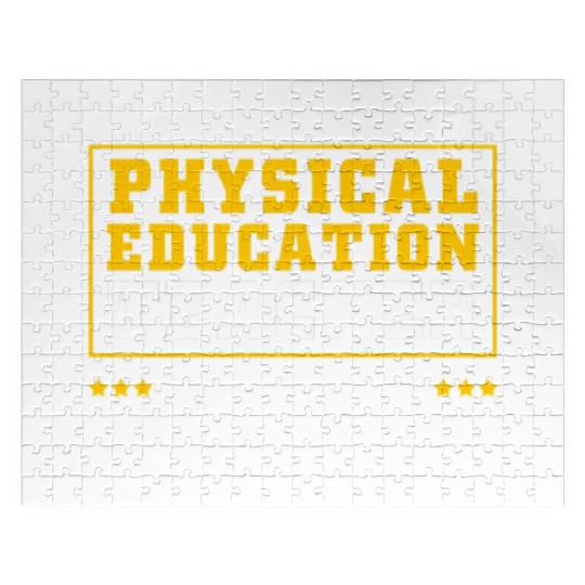 Physical Education Teacher Sports Coach Jigsaw Puzzles