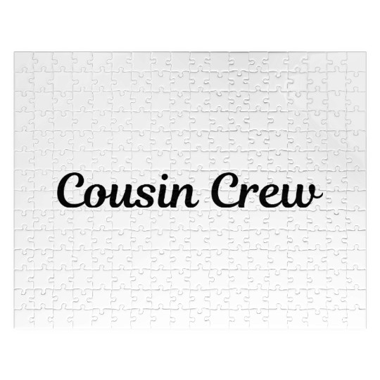 "Cousin Crew" Design | Matching Family Reunion Jigsaw Puzzles