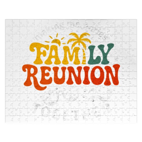 Family Reunion 2025 Matching Group Vacation Jigsaw Puzzles