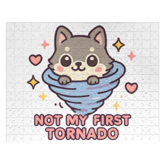 Not My First Tornado Storm Weather Meteorologist Jigsaw Puzzles