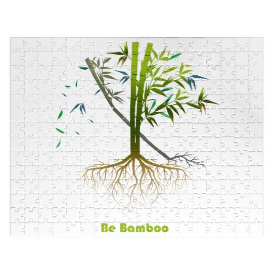 Be Bamboo: Grow Strong, Rise High Jigsaw Puzzles