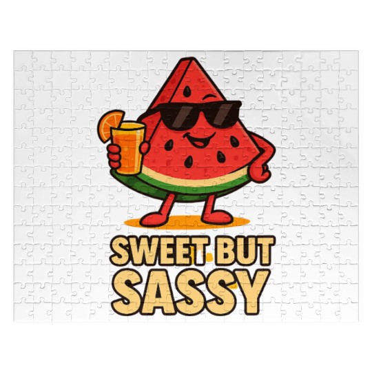 FUNNY WATERMELON Jigsaw Puzzles