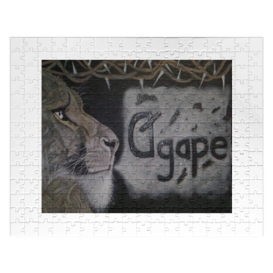 Lion of Judah Painting | Agape Love | RT Art © Jigsaw Puzzles