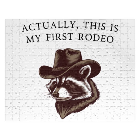 Actually, This Is My First Rodeo Jigsaw Puzzles