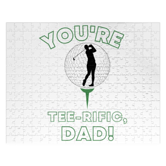 Golf Jigsaw Puzzles-rific Funny Dad Gift for Father's day
