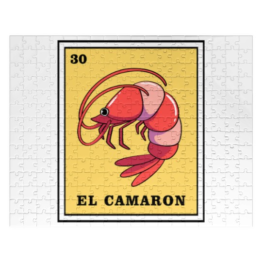 Mexican Lottery Card Game El Camaron Jigsaw Puzzles