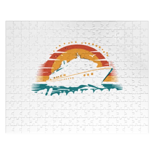 Just Married Honeymoon Cruise 2025 Adventure Jigsaw Puzzles