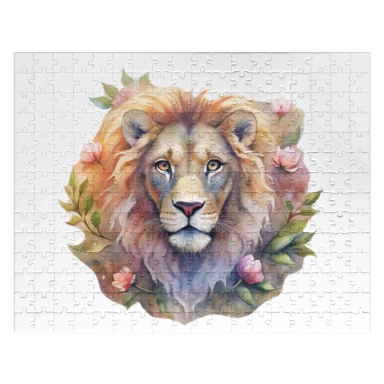 Asher the Floral Monarch Jigsaw Puzzles