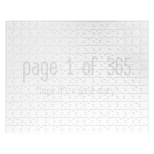 Page 1 Of 365 Hope Good Story Humor Writer Writing Jigsaw Puzzles