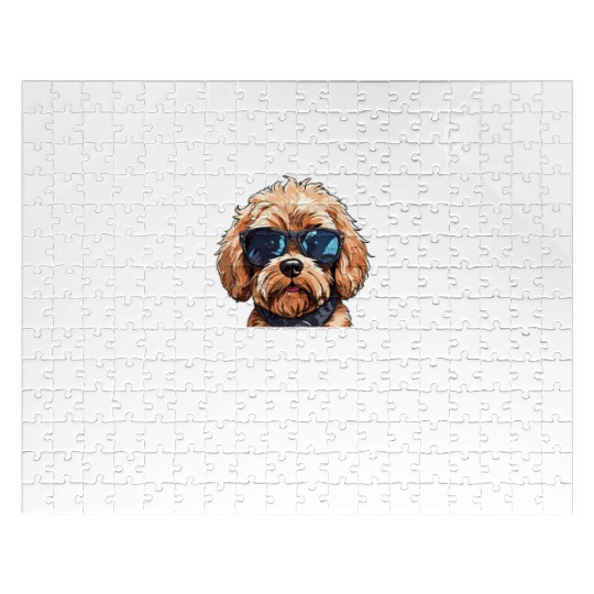 Dog Owner Cockapoo Puppy Dog Enthusiast Sorry Jigsaw Puzzles