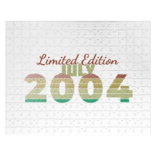 21st birthday Limited Edition SCR 07/2004 Jigsaw Puzzles