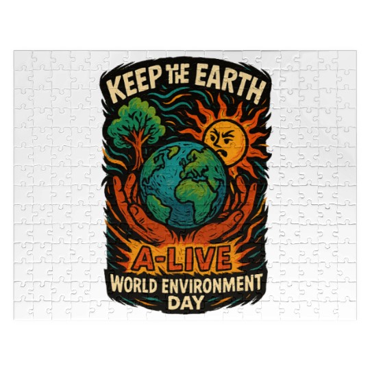 Earth Guardian World Environment Day Jigsaw Puzzles