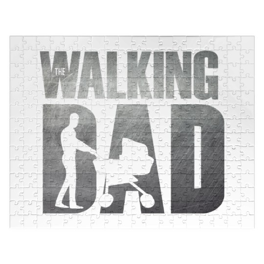 The Walking Dad – Funny Gift for Hardwork Dads Jigsaw Puzzles
