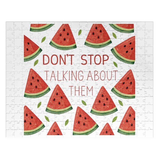 watermelon triangles Jigsaw Puzzles