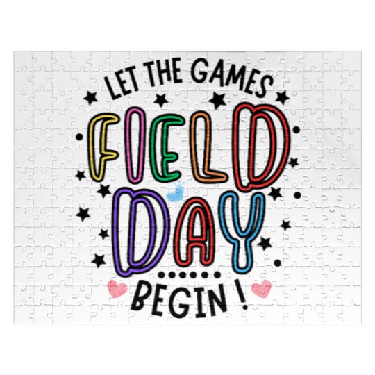 Let The Games Begin Field Day Teacher Student Jigsaw Puzzles
