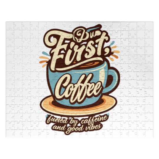 But First Coffee Jigsaw Puzzles