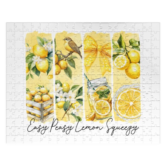 Summer Lemon Easy Peasy Jigsaw Puzzles