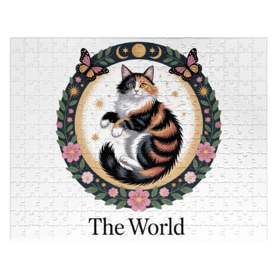 The World Tarot Cat Illustration Jigsaw Puzzles