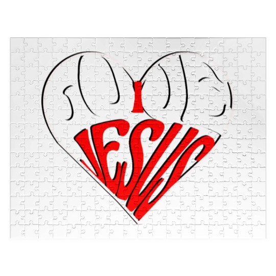 I love Jesus Jigsaw Puzzles