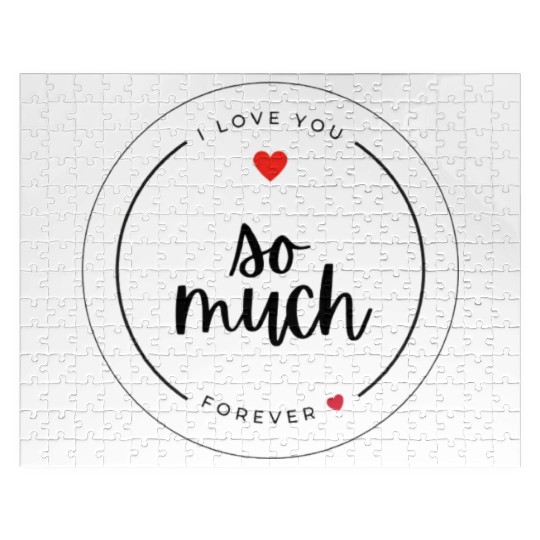I love you Stickers / Jigsaw Puzzles / Jigsaw Puzzles