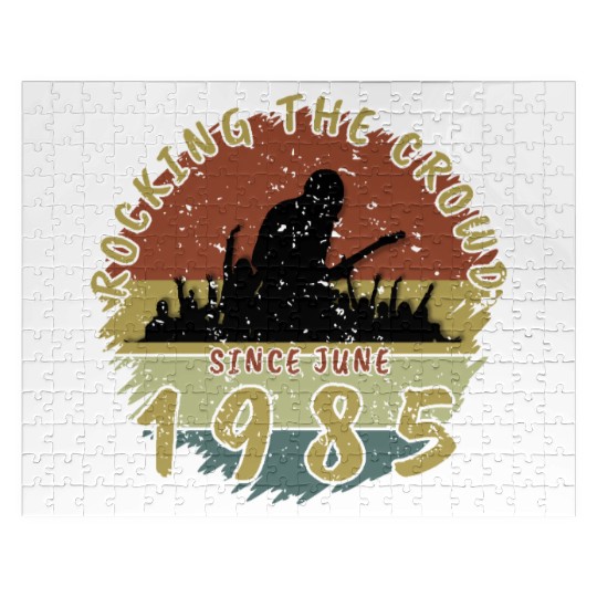 40th Birthday Rocking the crowd GIT 06/1985 Jigsaw Puzzles