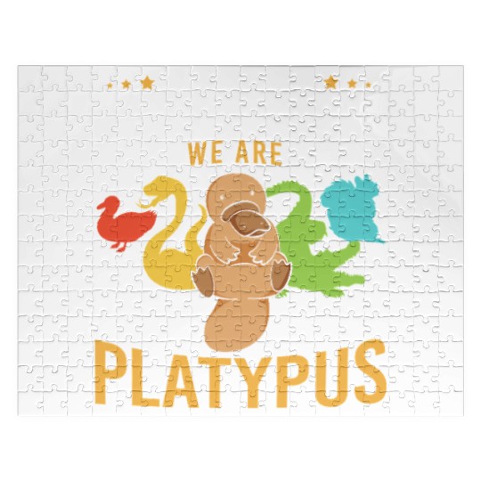 Animal Lover Platypus Jigsaw Puzzles