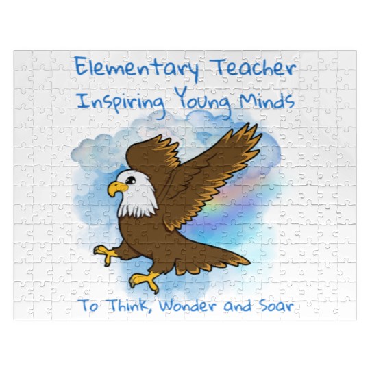 Elementary Teacher Inspiring Young Minds Jigsaw Puzzles