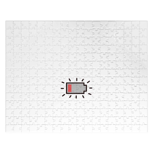 Social battery: 1% (Do not disturb) Jigsaw Puzzles