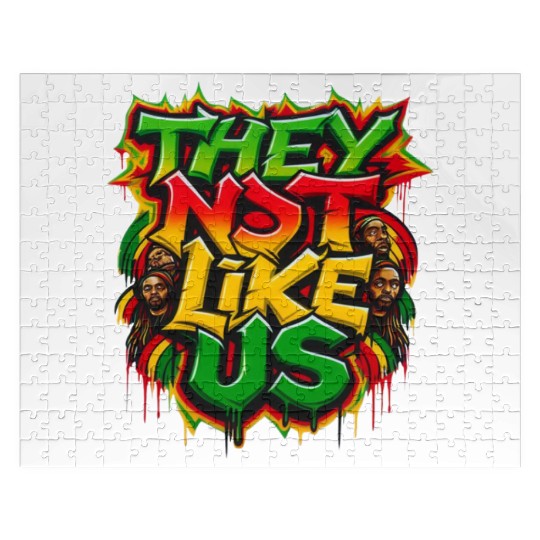 They Not Like Us Black History Month Jigsaw Puzzles
