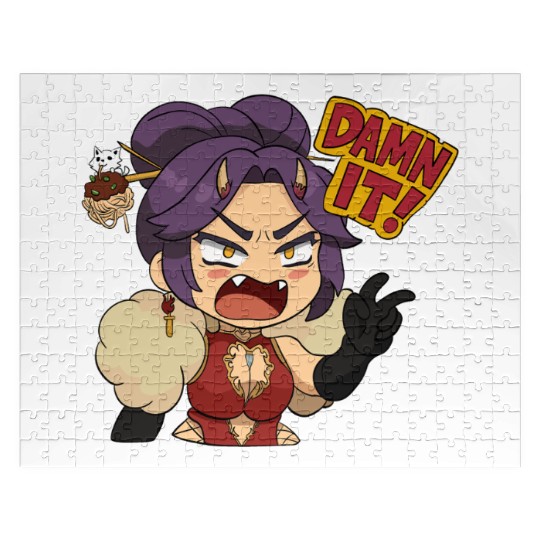 OniGiri AKA Giri Mario Party Style Sticker DAMN IT Jigsaw Puzzles