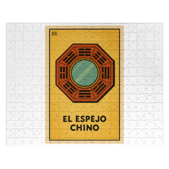 EL ESPEJO CHINO - THE CHINESE MIRROR - LA LOTERÍA Jigsaw Puzzles