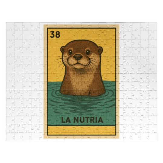 LA NUTRIA - THE OTTER - LA LOTERÍA Jigsaw Puzzles