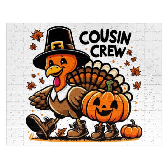 Halloween Cousin Crew Jigsaw Puzzles
