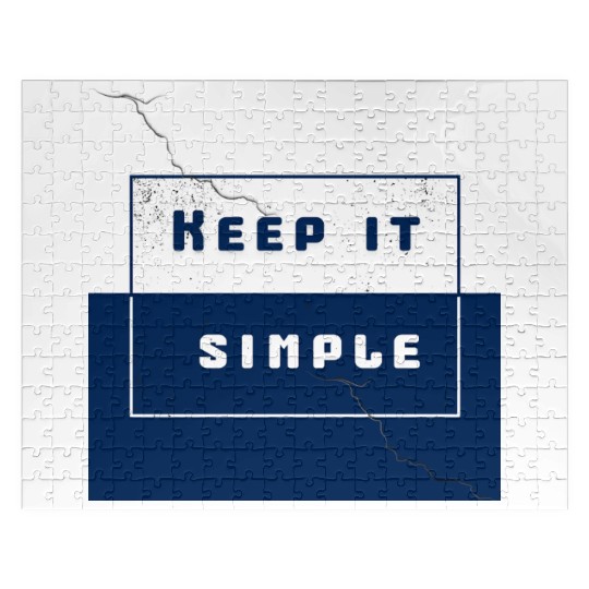 "Keep It Simple" Jigsaw Puzzles