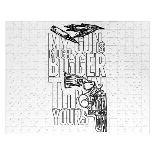 MY GUN Be For the Youth of the Street Jigsaw Puzzles