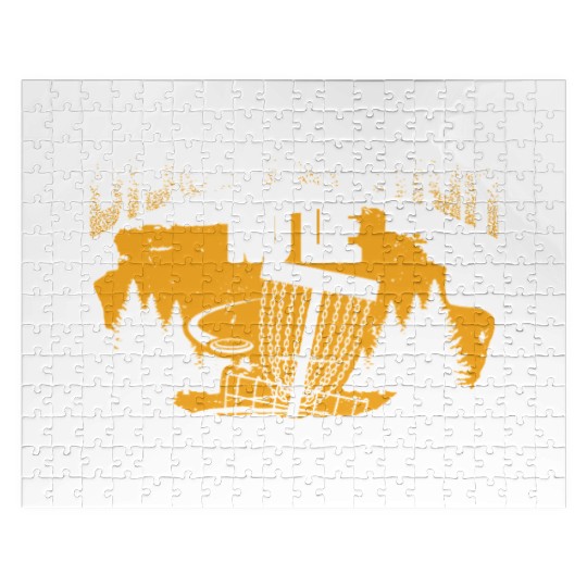 Disc Golf Ultimate Frisbee Discgolf Jigsaw Puzzles