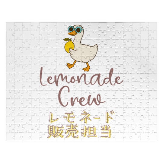 Lemonade Crew Walking Goose Jigsaw Puzzles