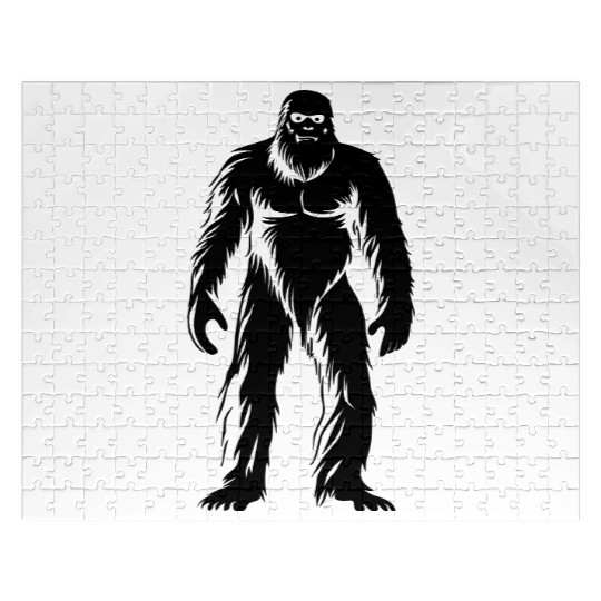 Bigfoot - Legendary forest creature Jigsaw Puzzles