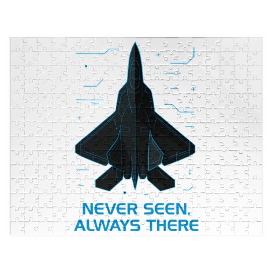 Stealth Fighter Jet Jigsaw Puzzles – Futuristic Military