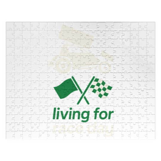 Sprint Car Racing Dirt Track Speed Oval Race Jigsaw Puzzles