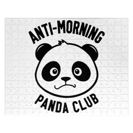 Anti Morning Panda Club Jigsaw Puzzles