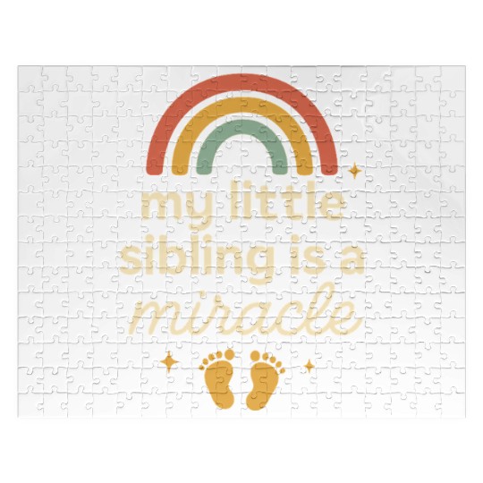 NICU Sibling Preemie Big Brother Big Sister Jigsaw Puzzles